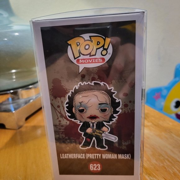 Texas Chainsaw Massacre Leather Face (Pretty Woman Mask) Hot Topic Excl Pop - Picture 4 of 7